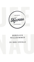 Ufenau menu