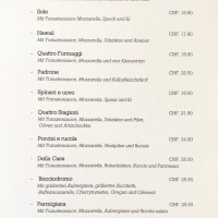 Da Maria menu