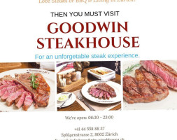 Goodwin The Steak House food