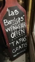 Las Barricas Von Es Weinhandlung food