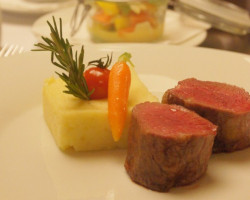 Restauranz Salis im Atlantic Hotel Lubeck food