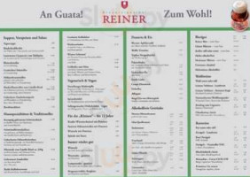 Brauereigasthof Reiner menu