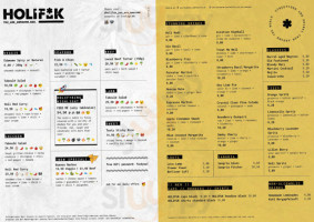 Holifuk menu