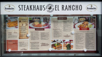 Steakhaus El Rancho menu