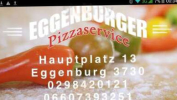 Eggenbuger Pizza food