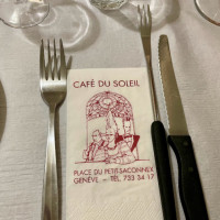 Cafe Du Soleil food