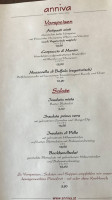 Anniva menu