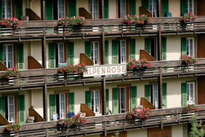 Alpenrose Wengen outside