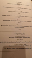 Da Giulio Cucina Italiana menu