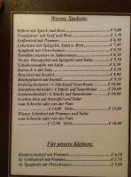 Fiaker menu