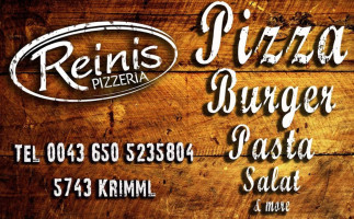 Reinis Pizzeria food