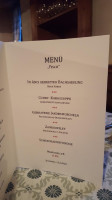 Schwarzer Adler menu