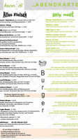Kennidi Cafe Bistro menu