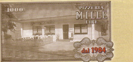 Pizzeria Mille Lire outside