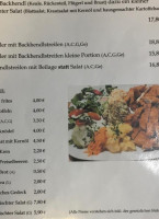 Zum lustigen Steirer, Heilbronn menu