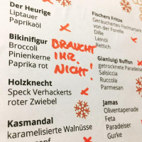 Gasthaus Beringer menu