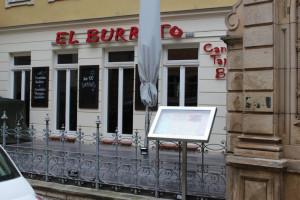 El Burrito Span.-mex. Restaurant Mit Bar outside