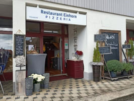 Restaurant Einhorn outside