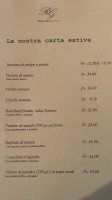 Giardino menu