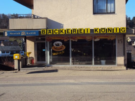 Bäckerei König outside