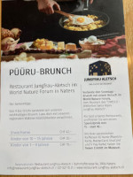 Restaurant Jungfrau Aletsch food