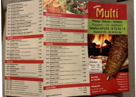 Multi Imbiss Bellheim menu