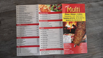 Multi Imbiss Bellheim menu