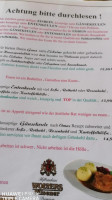 Gasthof Zum Schloß Berßel, Und Zimmer Im Harz menu