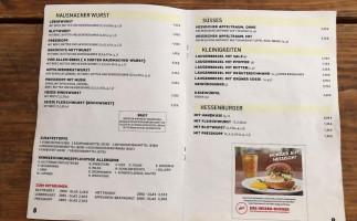 Rote Pumpe menu