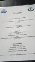 Waldgaststätte Cleric menu