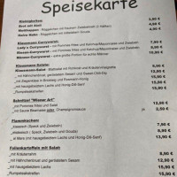 Klausmann menu