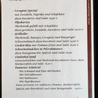 Lindenhof Inhaber menu
