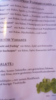 Bierbrunnen Baden-baden, Inhaberin Tanja Zorn menu