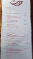 Safran-Cafe menu