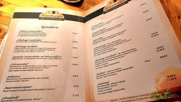 Hageroths Beer And Ham Room menu