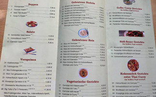 Chinarestaurant Dahn menu