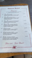 Tendüre Ilyas Ipekoglu menu