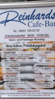 Cafe Reinhard Reinhard food