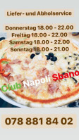 Club Napoli Sbano food