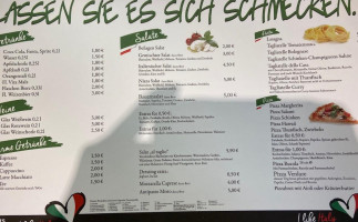 Al Taglio Pizza Pasta Lounge menu