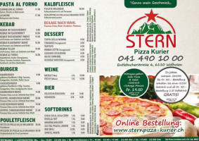 Stern Pizza-kurier Gmbh menu