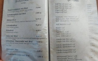 Haderwaldhütte menu