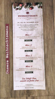 Schaefli menu