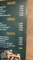 Goldspieß menu