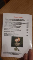 Bistro Hochrad menu