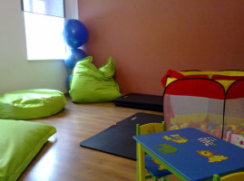 Rappelkiste Eltern-Kind-Café inside
