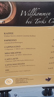 Torkscoffee Coffee Roasters menu