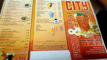 City Pizza&döner Flörsheim menu