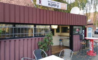 Korfu-grill inside