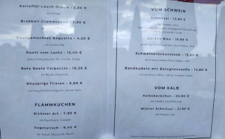 Feuerpatsche menu